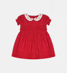 Jules and Juliette Paris Floral-embroidery Flared Dress, Packshot View