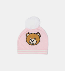 قبعة بتطريز دب موسكينو قطنية