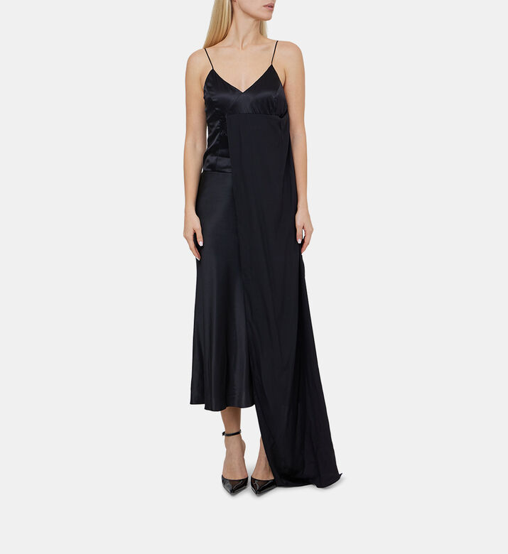 Silk Strappy Midi Dress Silk Strappy Midi Dress