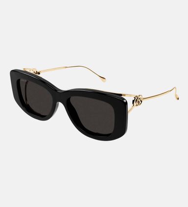 Casual Thick Square Frame Sunglasses 55