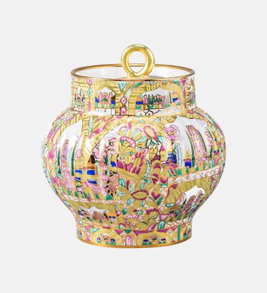 Wave Spring Landscape Sugar Bowl