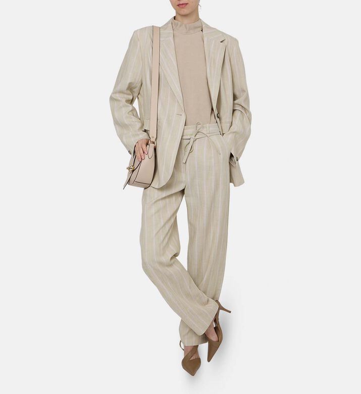 Saluza Striped Regular-fit Trousers