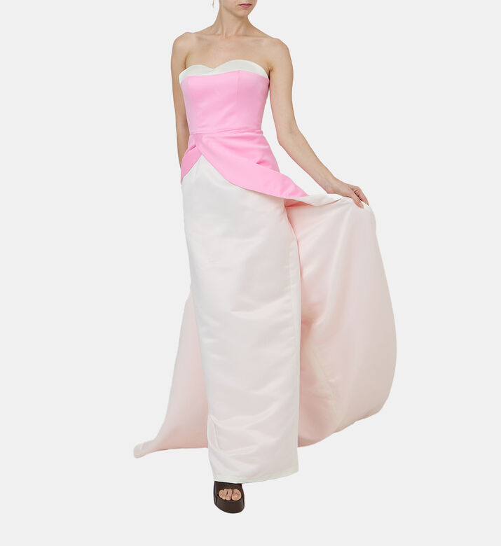 Two-toned Maxi Dress