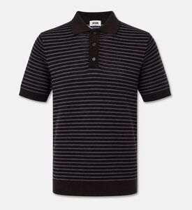 Drykorn Short-sleeve Striped Polo Shirt, Packshot View