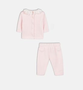 طقم مخملي طويل الأكمام