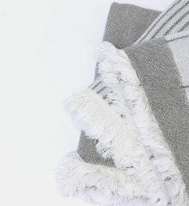 طقم منشفة مطبخ مزينة بأهداب