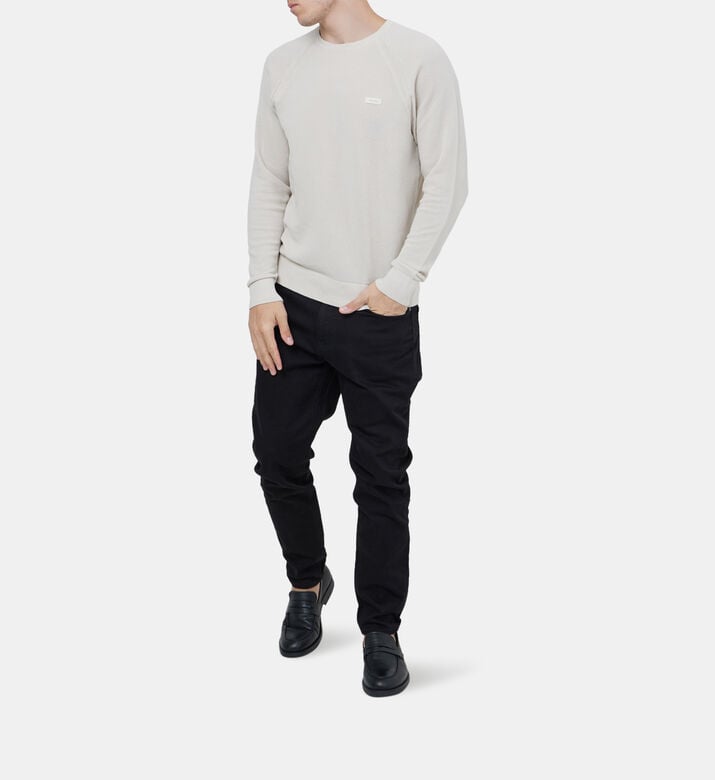 Tapered Cotton Denim Pants Tapered Cotton Denim Pants