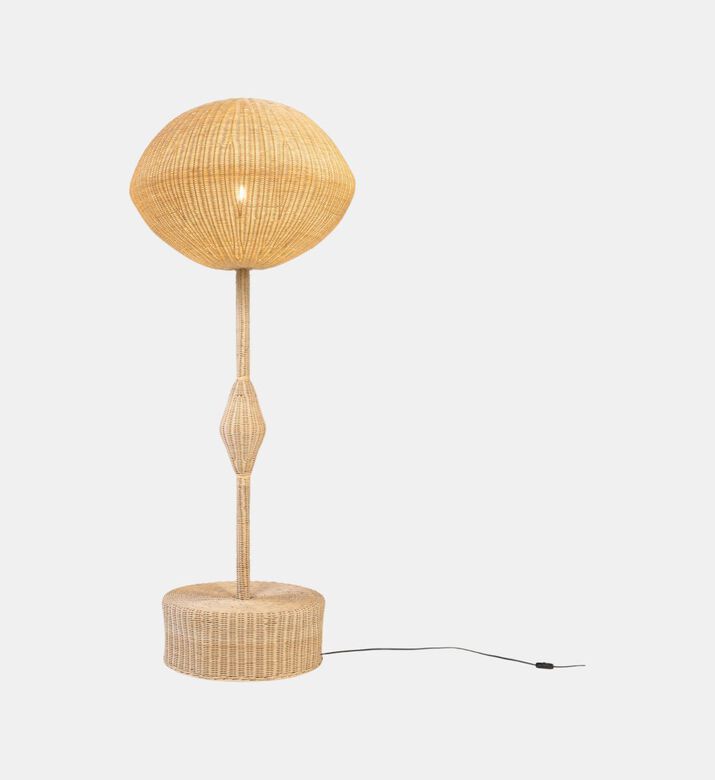 Versmissen Rattan Spherical Lamp, Natural, Packshot View
