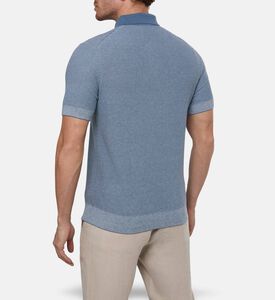 Vince Short-sleeve Button Placket Polo, Model View
