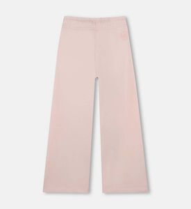 بنطال قطن واسع الساقين