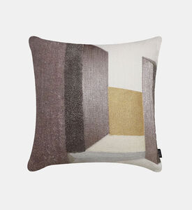 Home Deco and More Hakmal Cotton Square Filled And Vaccumed Cushion, Packshot View
