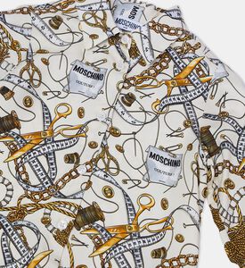 Graphic-print Long-sleeve Shirt