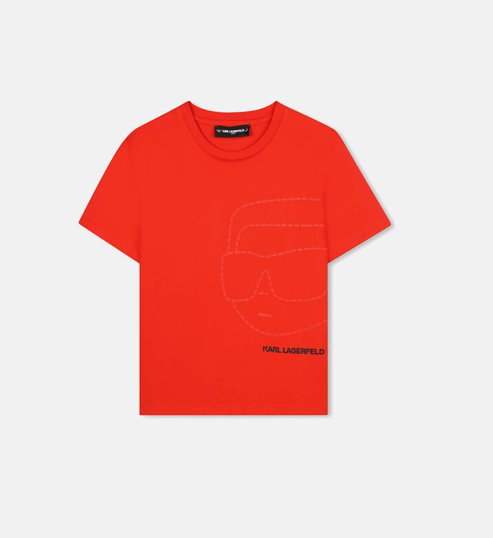 Organic Cotton Side Logo-print T-shirt