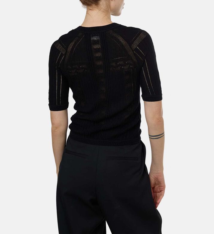 Knit Button-down Cardigan