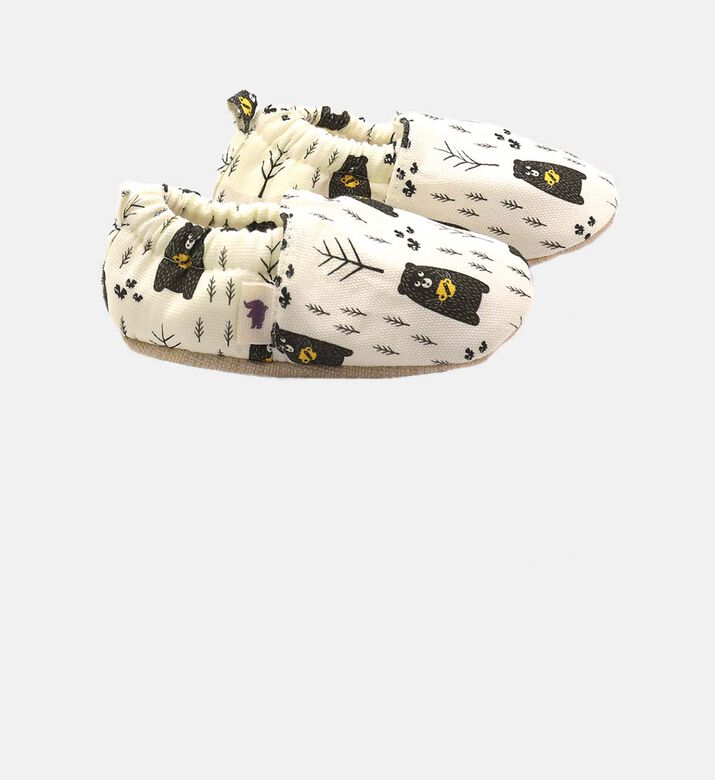 Honey Bear Non-slip Moccasins