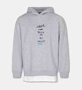 MSGM Hoodie Diagonal, Packshot View