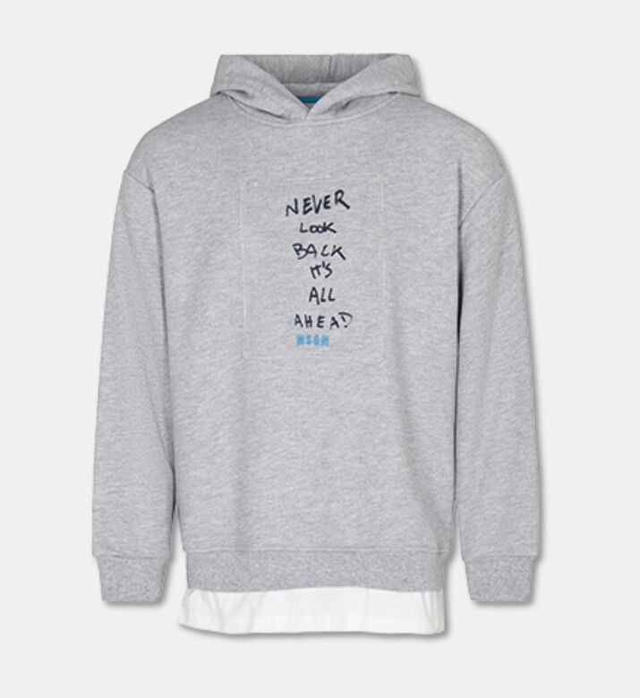 MSGM Hoodie Diagonal, Packshot View