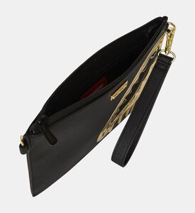 Sprayground Gold Drips Shark Mouth Crossover Clutch, Packshot View