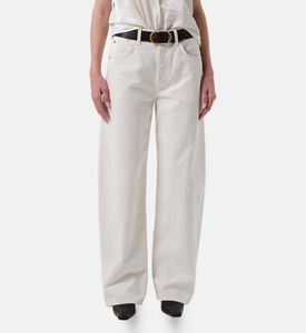 Citizen of Humanity Button Closure Baggy Pants, Model View