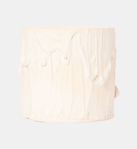 شمعة معطرة صغيرة بتصميم خارجي ذائب