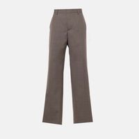 Wool Tailored-fit Suit Pants