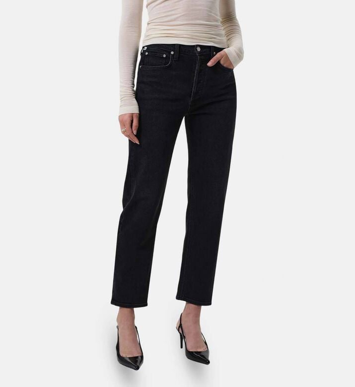 Citizen of Humanity Straight-leg Button Closure Pants, Model View