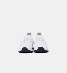 Baldinini Mesh Rhinestone-embellished Slip-ons, Packshot View