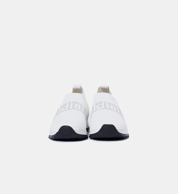 Baldinini Mesh Rhinestone-embellished Slip-ons, Packshot View
