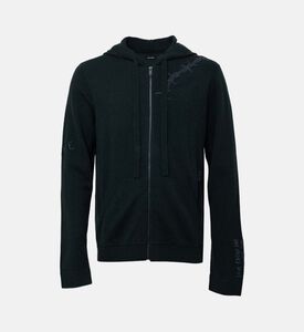 كارديغان كلاش بغطاء رأس بسحّاب