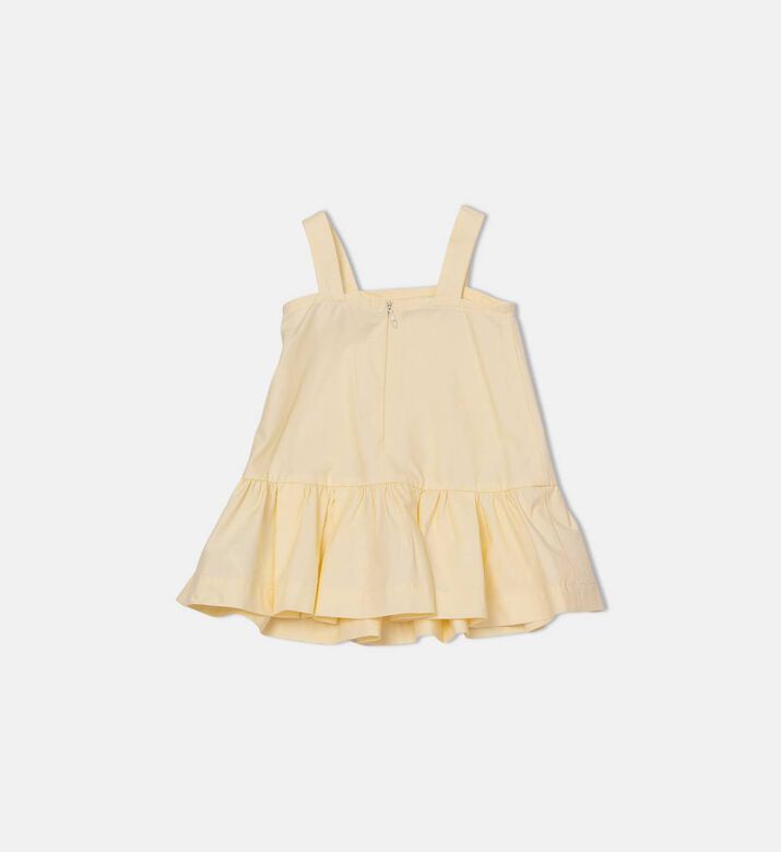 La Mia Bambina Embroidered Square-neck Dress, Packshot View