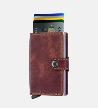 Vintage Leather Mini Wallet
