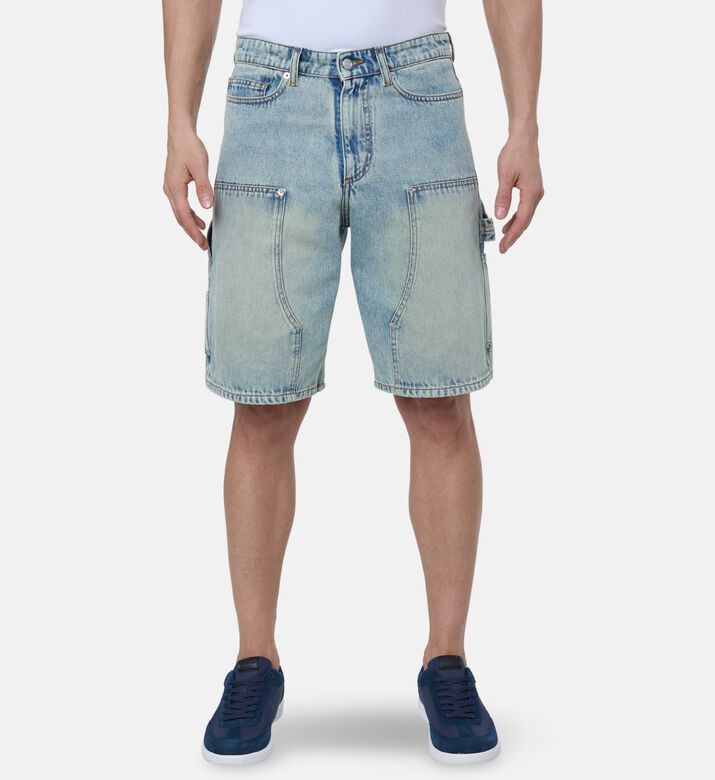 Zadig et Voltaire Panel-detailing Straight-leg Shorts, Model View