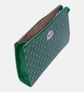 Waving Face Orange On-the-go Clutch Waving Face Orange On-the-go Clutch