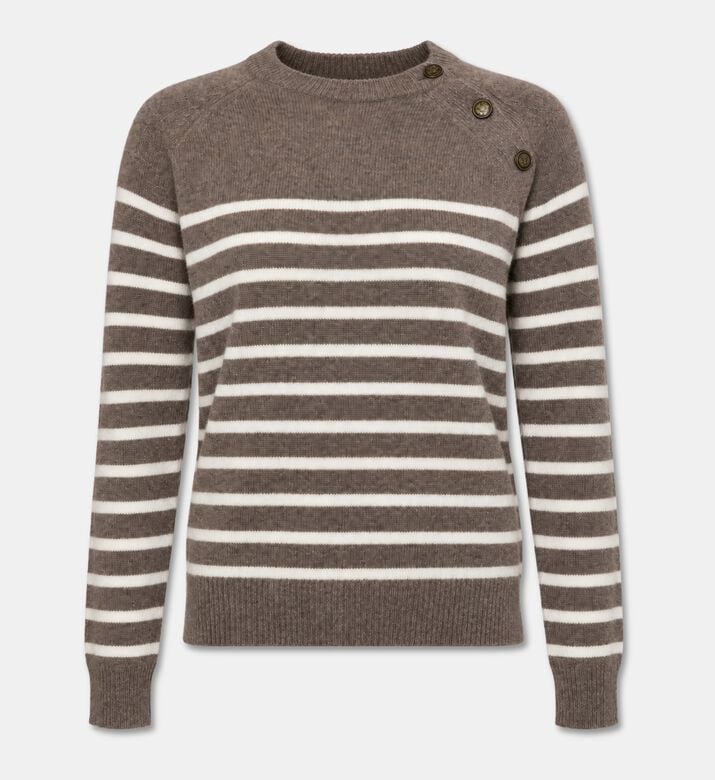 Galeries Lafayette Pull Fouesnant, Beige, M, Packshot View
