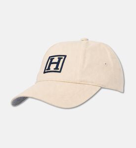Hackett London Logo-embroidery Cap, Off-white, Packshot View