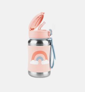 زجاجة شرب بمصاصة بطبعة سماء متلألئة