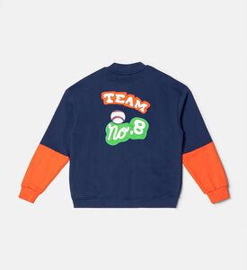 Cotton French Terry Track Cardigan