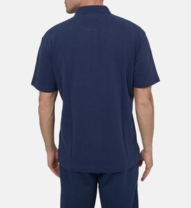 قميص بولو مريح بنقشة رأس الثعلب جريئة