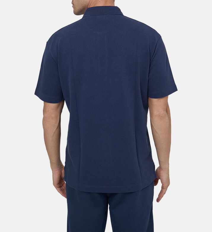 قميص بولو مريح بنقشة رأس الثعلب جريئة