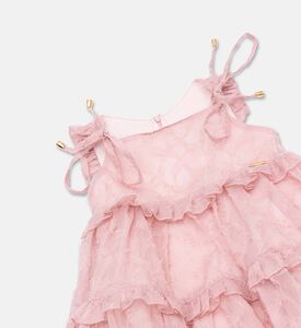 Poca and Poca Bow Shoulder Flared Dress, Packshot View