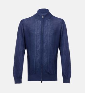 Pal Zileri High-neck Long-sleeve Cardigan, Packshot View