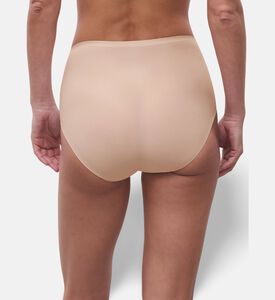 Chantelle Soft Stretch Plain Full Briefs, Beige, Model View