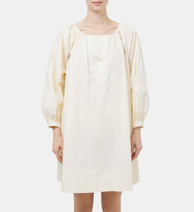 Contemporary Cotton Poplin Short Dress Contemporary Cotton Poplin Short Dress