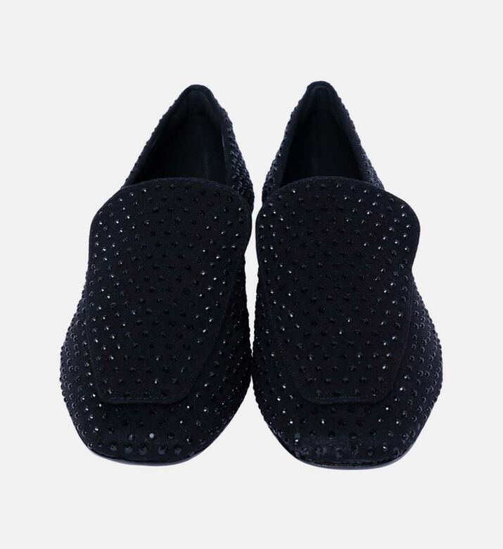 حجر الراين كعب مسطح الخف