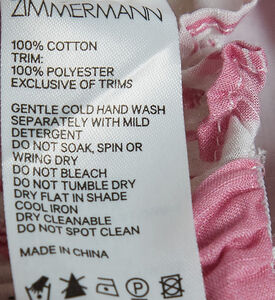 Zimmerman Cotton Floral-print Tiered Dress, Packshot View Zimmerman Cotton Floral-print Tiered Dress, Packshot View