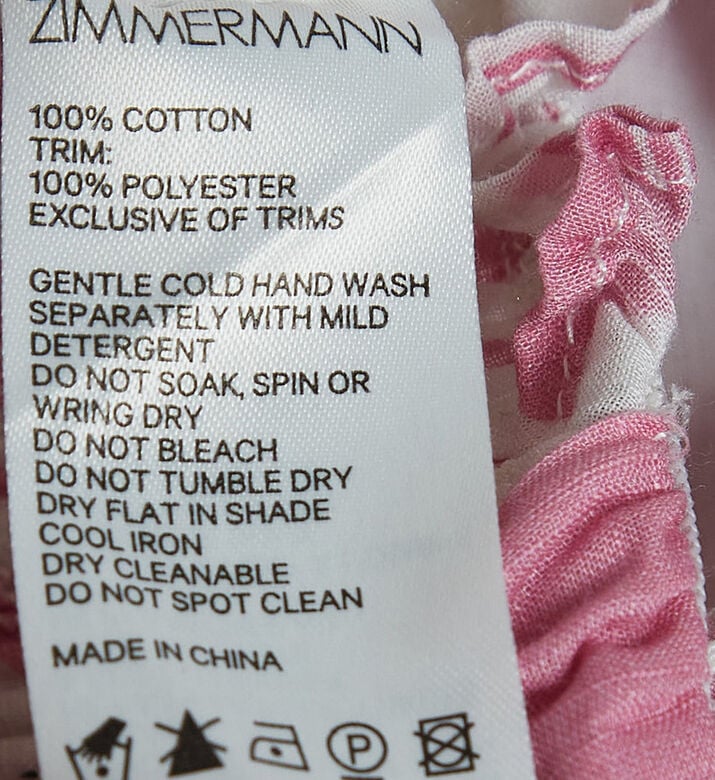 Zimmerman Cotton Floral-print Tiered Dress, Packshot View Zimmerman Cotton Floral-print Tiered Dress, Packshot View