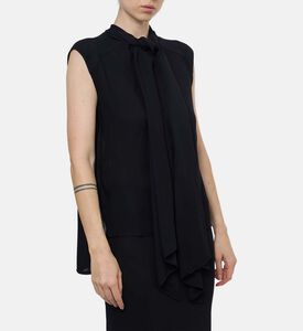 Plan C Wide Sleeve Regular-fit Top, Model View