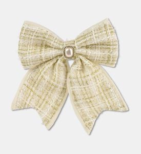 Kaemingk Bow Polyester Strass Stone, Cream, 20-cm, Packshot View