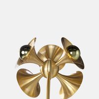 Jazz Brass Marble 5-bulb Lamp