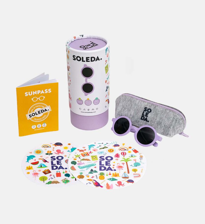 Lavender Uv-protection Sunglasses